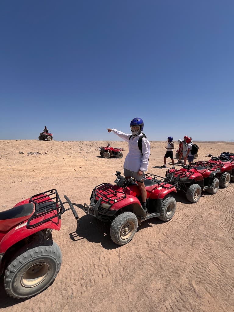 Desert ATV adventure