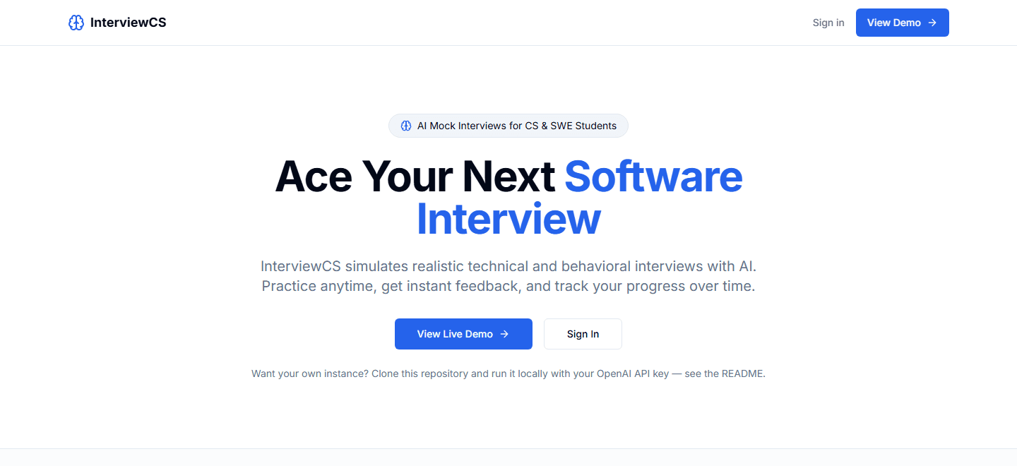 InterviewCS preview